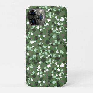 Green and White terrazzo Minimal modern  Case-Mate iPhone Case