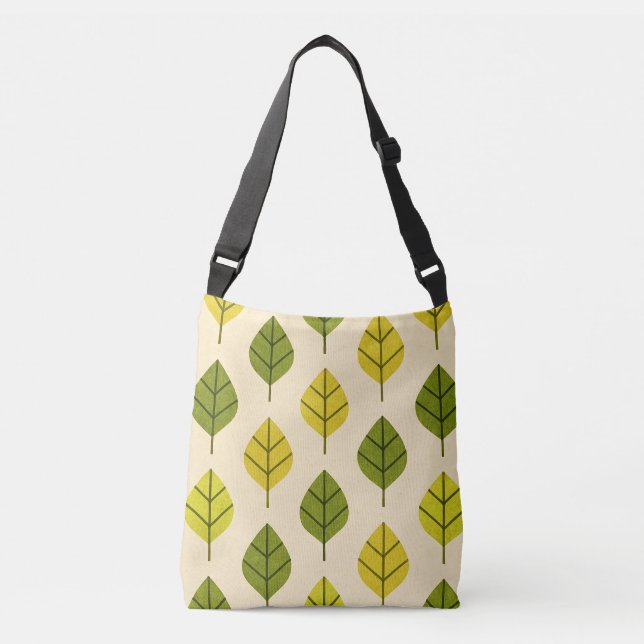 Green and Yellow Crossbody Bag (Front)