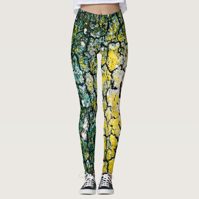Green and Yellow Leggings (Front)