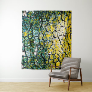 Green and Yellow Nature Tapestry
