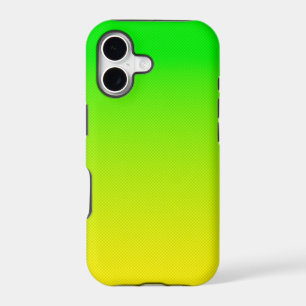Green and yellow neon gradient