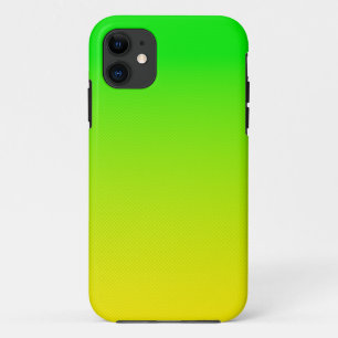 Green and yellow neon gradient Case-Mate iPhone case
