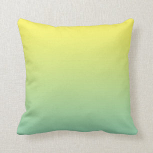 “Green And Yellow Ombre” Cushion
