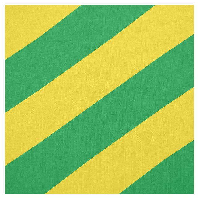 Green and yellow  striped pattern fabric (Swatch)