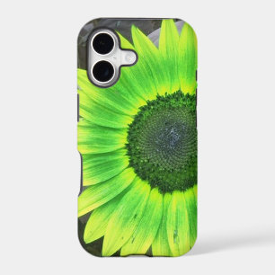 Green and Yellow Sunflower iPhone 5 Case