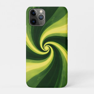 Green and Yellow Swirls Case-Mate iPhone Case