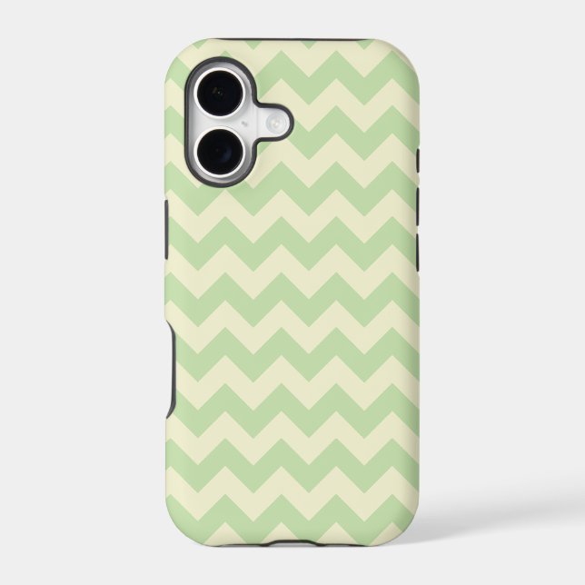 Green and Yellow Zig Zag Pattern (Back)