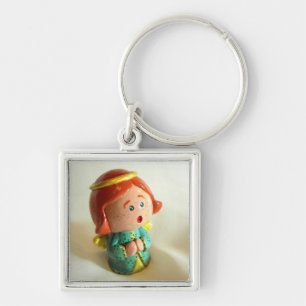 Green Angel II Key Ring