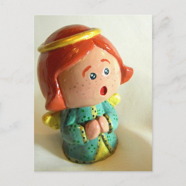 Green Angel II Postcard (Front)