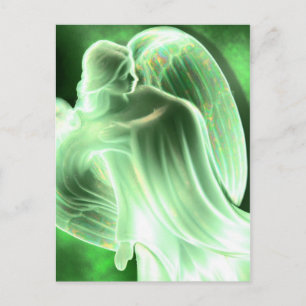 Green Angel Postcard