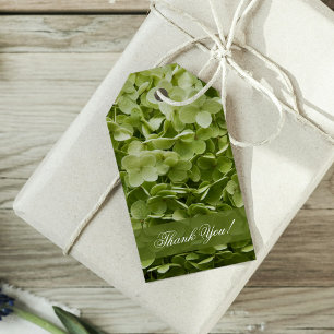 Green Annabelle Hydrangea Flower Wedding Favour Ta Gift Tags