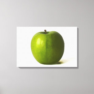 Green Apple 24x16 (60x40cm) waccna Canvas Print