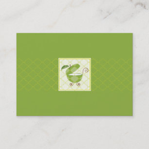 Green Apple Baby Carriage    Information Card