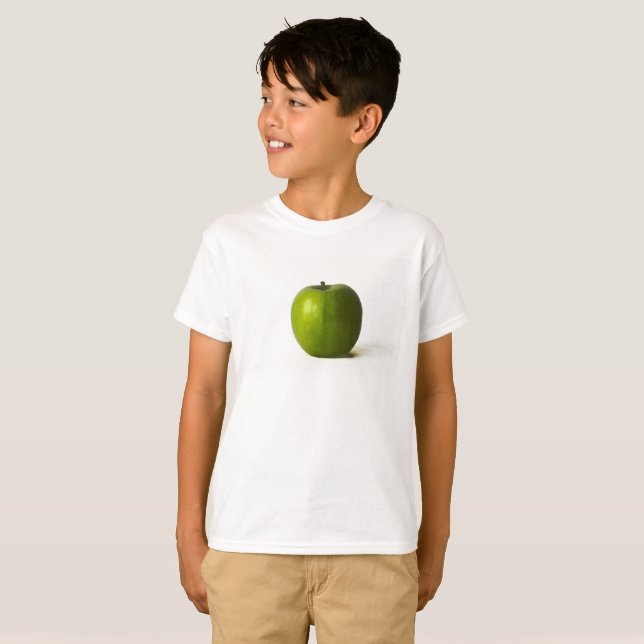 Green Apple Boys cn T-Shirt (Front Full)