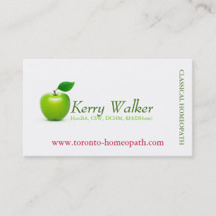 Green Apple Business Card
