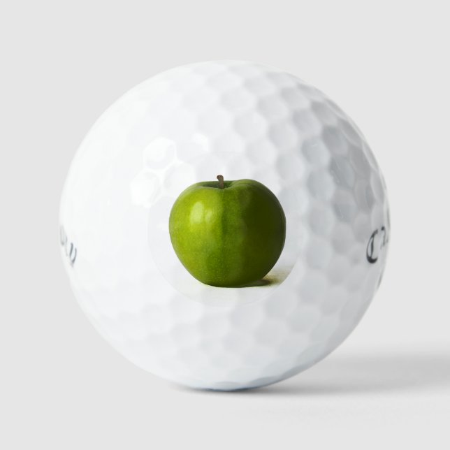Green Apple css gbcna Golf Balls (Front)