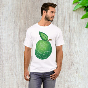 Green Apple Earth Environment Planet T-Shirt