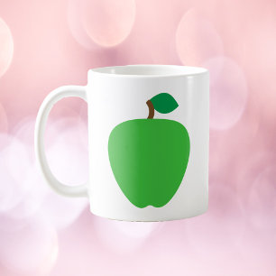 Green Apple Fruit Coffee Mug