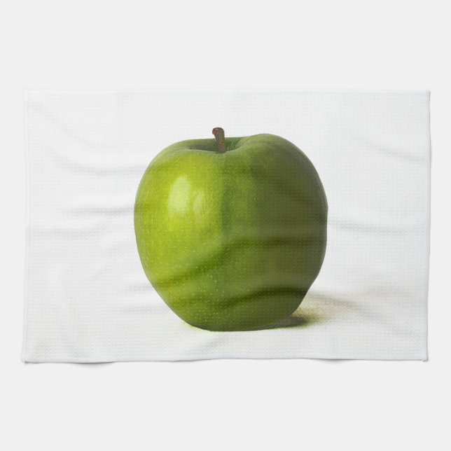 Green Apple ktcnm Tea Towel (Horizontal)
