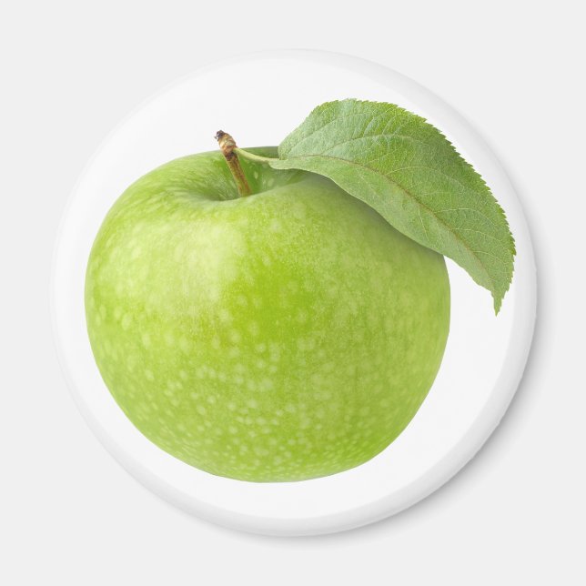 Green apple magnet (Front)