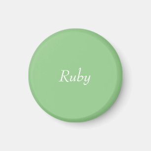 Green Apple Personalised Magnet