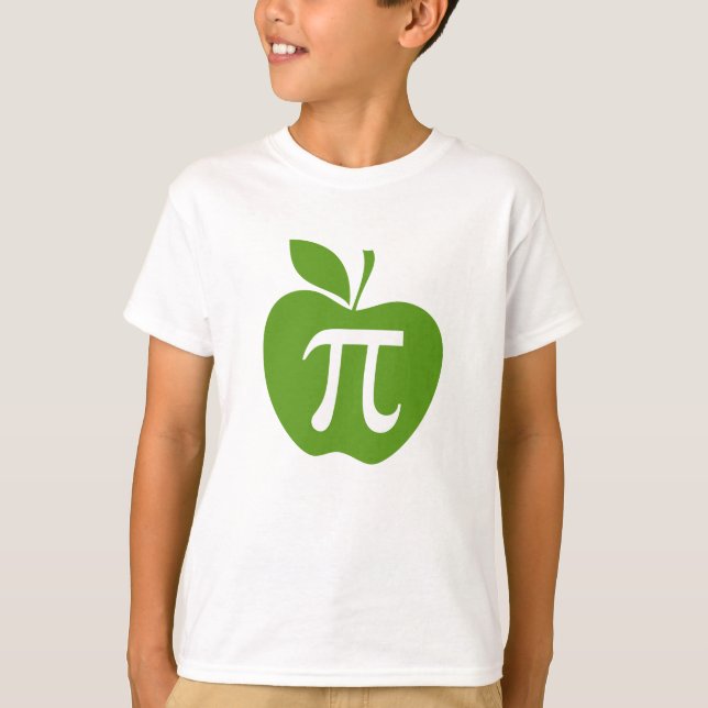 Green Apple Pi T-Shirt (Front)