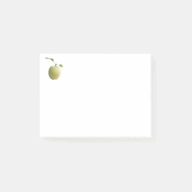 Green apple post-it notes (Front)