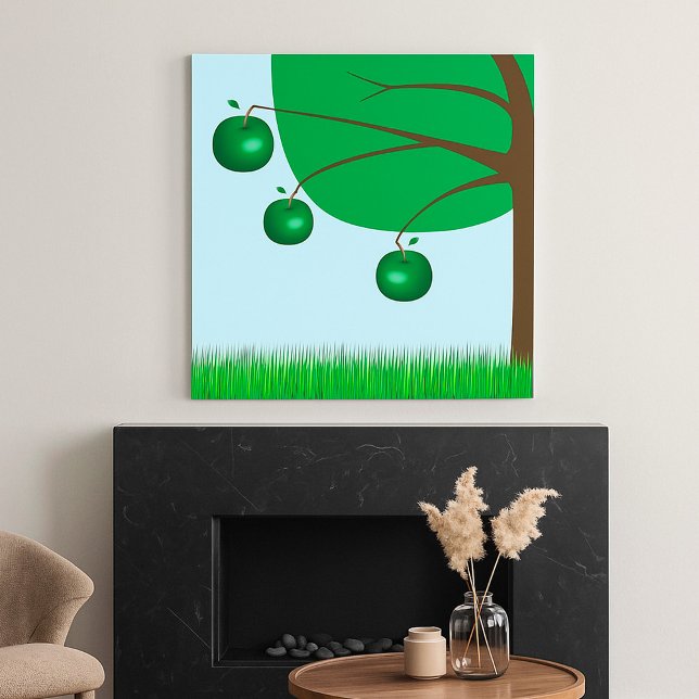 Green Apple Tree Poster (Creator Uploaded)