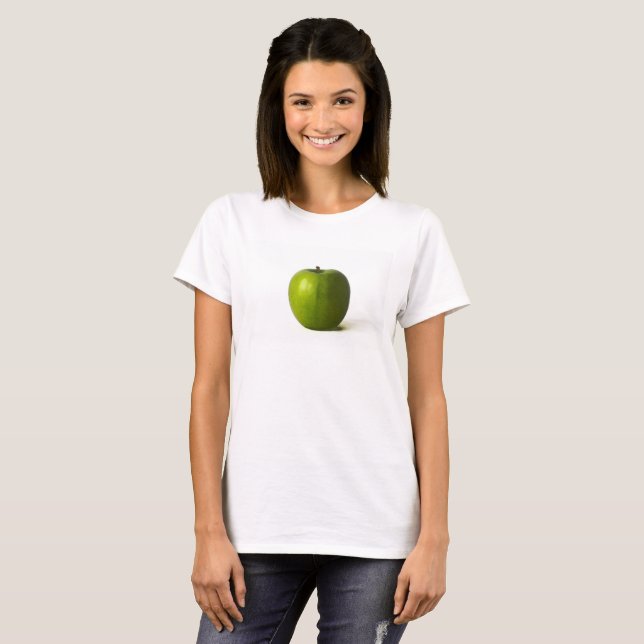 Green Apple wccna T-Shirt (Front Full)
