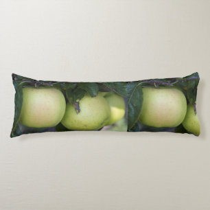 Green apples body cushion