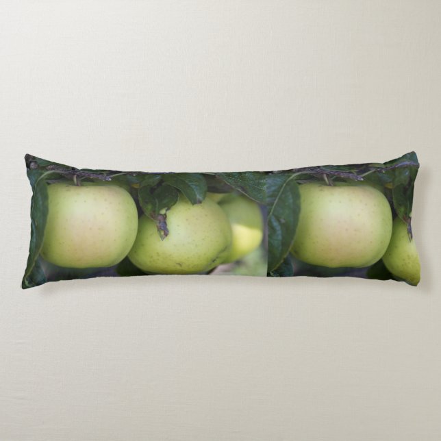 Green apples body cushion (Front)