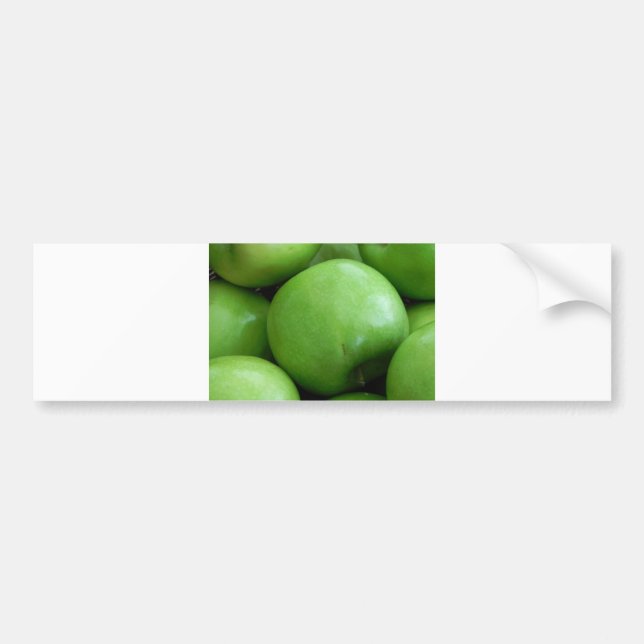 Green Apples Bumper Sticker (Front)