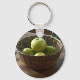 Green Apples Key Ring