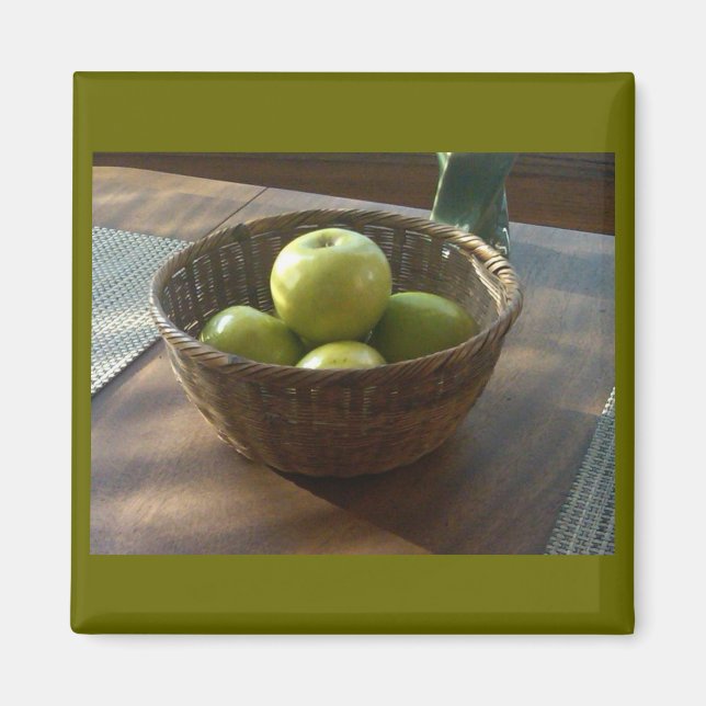 Green Apples Magnet (Front)