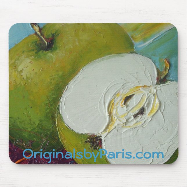 Green Apples Mouse Pad (Front)