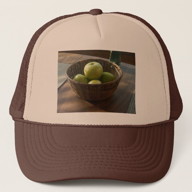 Green Apples Trucker Hat (Front)