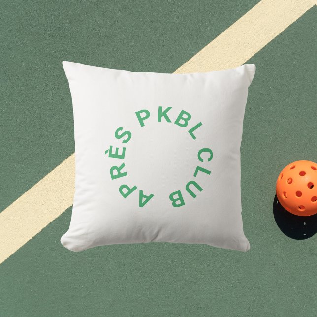 Green Après PKBL Club Pickleball Outdoor  Cushion (Creator Uploaded)