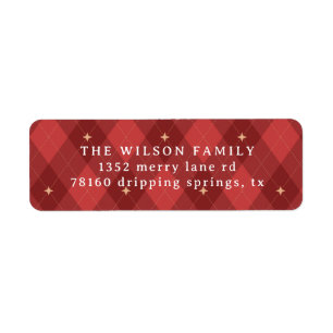 Green Argyle Pattern Holiday Greeting Classical