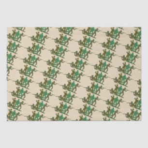 Green Army Action Men   Tissue Paper