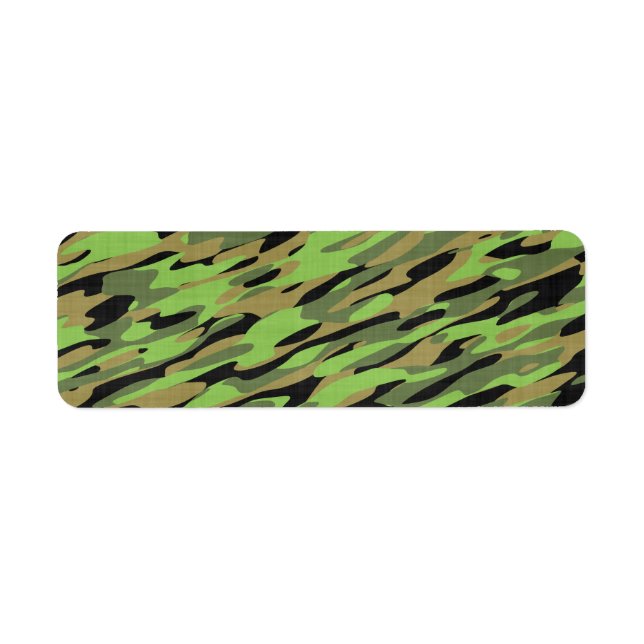 Green Army Camouflage Textured (Front)