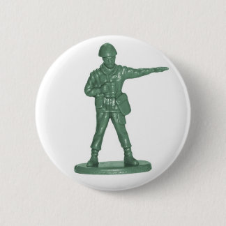 Green Army Men 6 Cm Round Badge