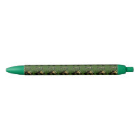 Green Army Tank, Blue Ink Pen
