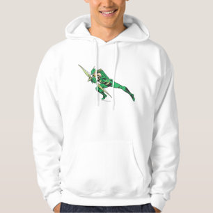 Green Arrow Crouches Hoodie