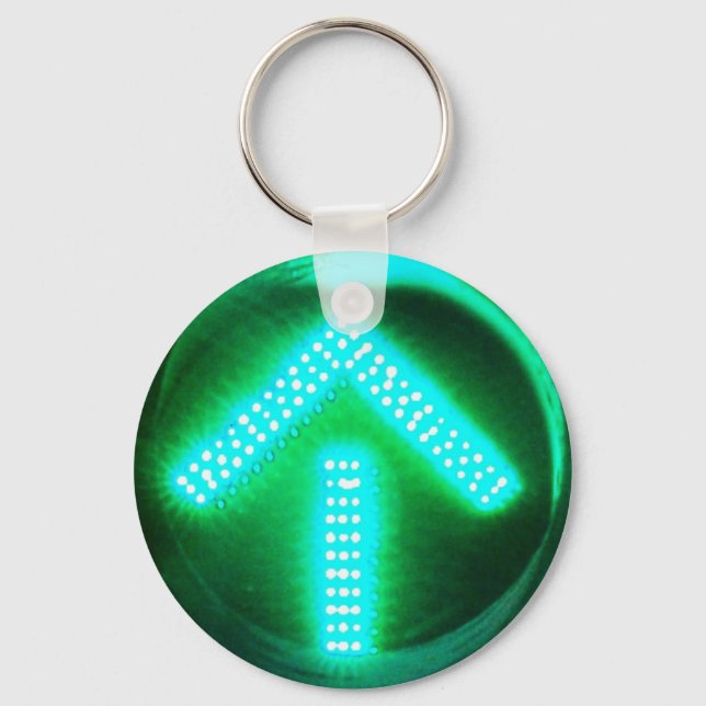 Green Arrow Key Ring (Front)