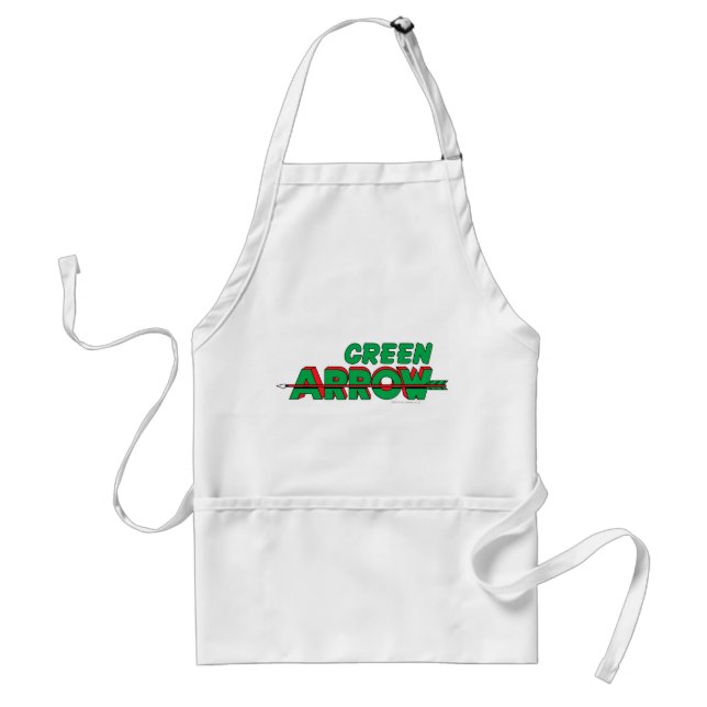 Green Arrow Logo 2 Standard Apron (Front)