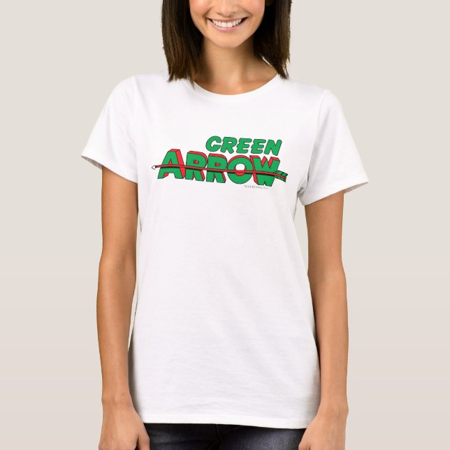 Green Arrow Logo 2 T-Shirt (Front)