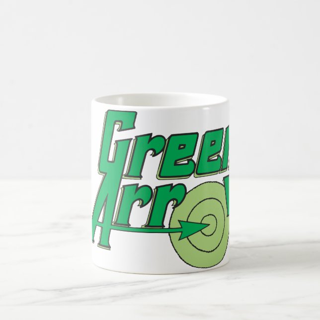 Green Arrow Logo Coffee Mug (Center)