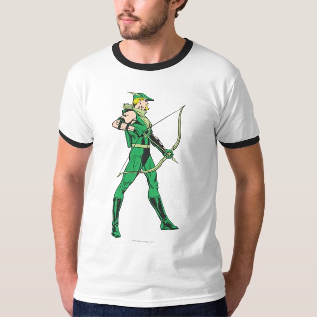 Green Arrow Profile T-Shirt (Front)