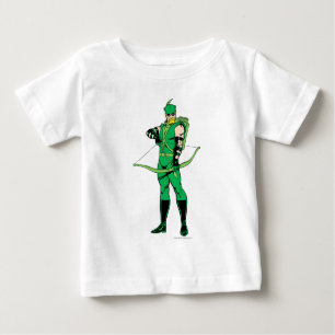 Green Arrow Standing with Bow Baby T-Shirt