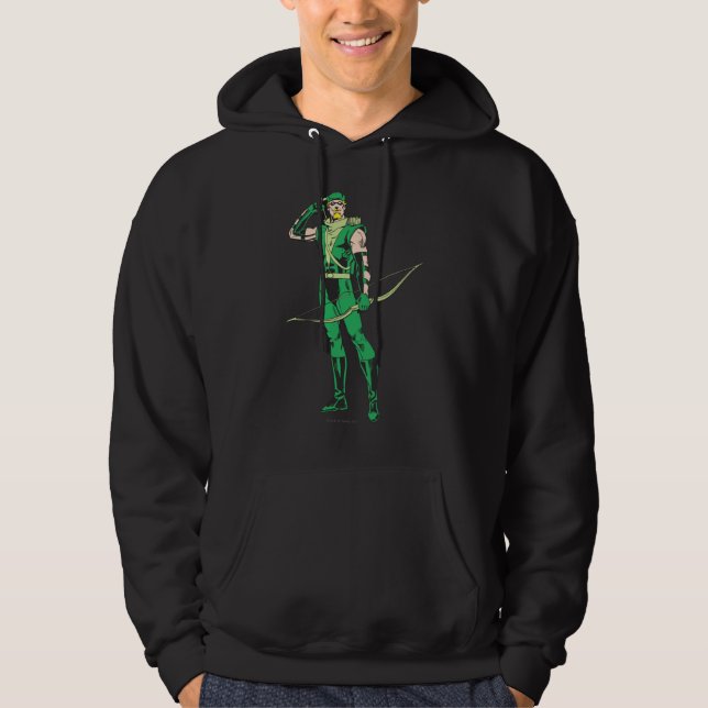 Green Arrow with Target Hoodie (Front)
